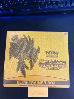 Pokemon TCG Guardians Rising Elite Trainer Box Sun & Moon ETB New Unopened - Image 1