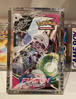 Pokemon Fusion Strike Booster Box Brand New Sealed In Acrylic Case 🐸 - Image 5