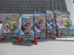 Pokemon TCG - Scarlet & Violet Journey Together 5 Packs New Factory Sealed - Image 1