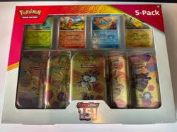 Pokemon 5-Pack Trading Card Game Scarlet and Violet 151, New - Image 1