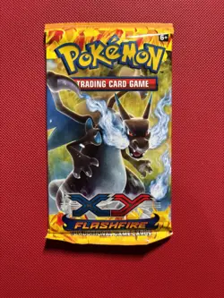 Pokemon XY Flashfire Sealed Booster Pack - Image 1