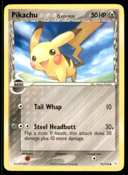 2006 EX - Holon Phantoms Pikachu Basic/Common #79 - Image 1