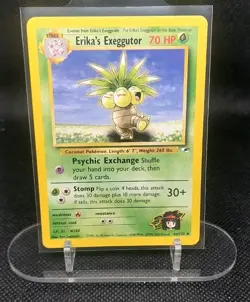 Pokemon TCG Erika's Exeggutor Gym Heroes 44/132 Regular Unlimited Uncommon - Image 1