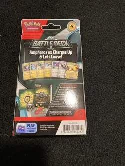 Pokemon TCG V Battle Deck Ampharos and Lucario (POK85228) 820650852282 - Image 2