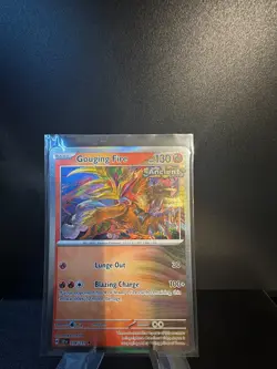 Pokemon Surging Sparks NON Holo Rare Gouging Fire - 038/191 - DECK EXCLUSIVE - Image 1