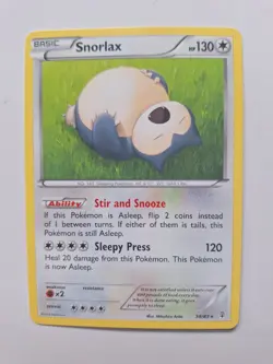Pokemon TCG Snorlax Generations 58/83 Regular Rare - Image 1