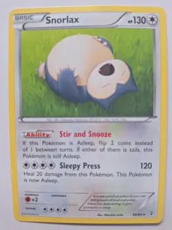 Pokemon TCG Snorlax Generations 58/83 Regular Rare - Image 2