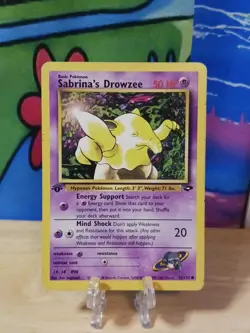 Sabrina's Drowzee Gym Challenge 1st Edition Common 95/132 - Pokemon TCG - Image 1