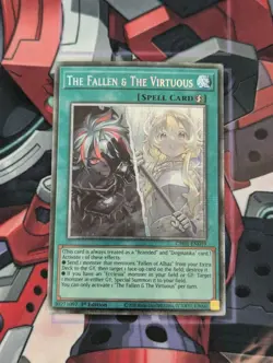 The Fallen & The Virtuous-Starlight Rare-CH01-EN019- 1st Edition-Yugioh! - Image 1