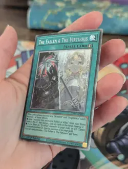 The Fallen & The Virtuous-Starlight Rare-CH01-EN019- 1st Edition-Yugioh! - Image 3