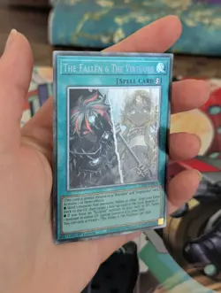 The Fallen & The Virtuous-Starlight Rare-CH01-EN019- 1st Edition-Yugioh! - Image 4