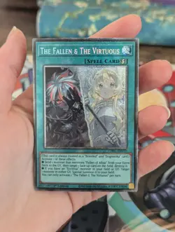 The Fallen & The Virtuous-Starlight Rare-CH01-EN019- 1st Edition-Yugioh! - Image 5