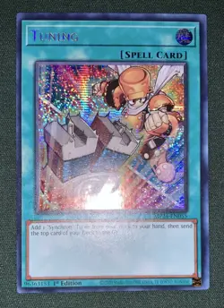 Yugioh Tuning *Alternate Art* MP24-EN055 Prismatic Secret Rare 1st Ed NM w/Track - Image 2