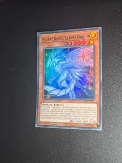 Starry Night, Starry Dragon Yu-Gi-Oh! GFTP-EN027 1st Ultra Rare LP - Image 1