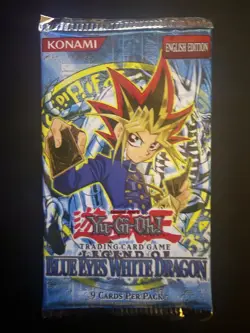 Yu-Gi-Oh! Legend of Blue Eyes White Dragon Booster Pack English - SEALED - Image 1