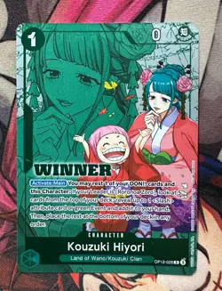 One Piece TCG - Kouzuki Hiyori - Winner Pack 2026 Vol. 1 - OP12-028 - English - Image 1