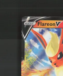 Flareon V SWSH149 Sword & Shield Black Star Promo Holo Pokemon Card NM - Image 3