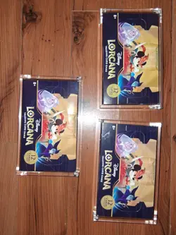 Disney Lorcana The First Chapter Booster Box English Sealed x1 with acrylic case - Image 2