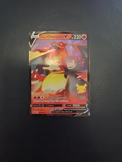 Lance's Charizard V NM Sword & Shield Promo SWSH133 Holo Pokemon TCG Card - Image 1