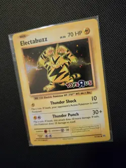 2016 Pokemon TCG Electabuzz Toys R Us Promo Holo 41/108 - SEALED Mint - Swirl - Image 2