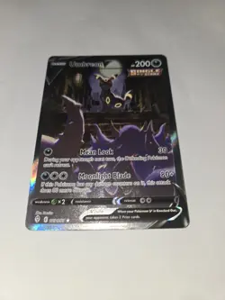 Pokemon Umbreon V Alt Art 189/203 SWSH07: Evolving Skies Holo : Pack FRESH - Image 1