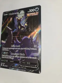 Pokemon Umbreon V Alt Art 189/203 SWSH07: Evolving Skies Holo : Pack FRESH - Image 2