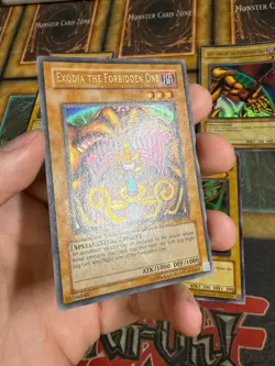 Yugioh Exodia The Forbidden One LOB-120-124 Ultra Rare Original Complete Set! NM - Image 2