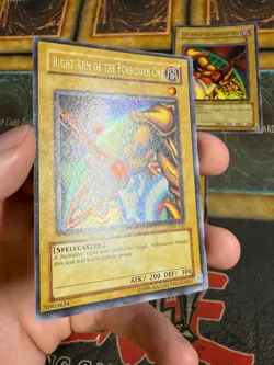 Yugioh Exodia The Forbidden One LOB-120-124 Ultra Rare Original Complete Set! NM - Image 4