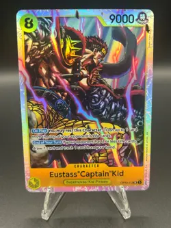 • Eustass"Captain"Kid • OP10-112 SR Royal Blood Holo Foil One Piece TCG NM - Image 1