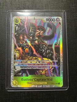 - [ ] One Piece TCG: Eustass “Captain” Kid - op10-112 (English) (Sr) - Image 1