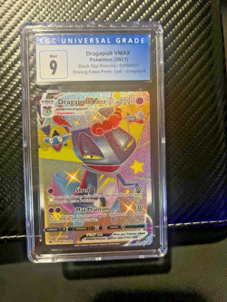 Dragapult VMAX SWSH097 SWSH: Sword & Shield Promo Cards Holo CGC MINT 9 - Image 1
