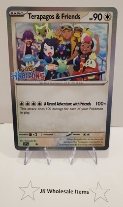 TERAPAGOS & FRIENDS POKEMON TCG Card SVP Promo Holo JUMBO OVERSIZE HORIZONS - Image 1