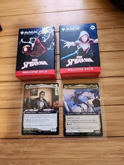 Magic The Gathering Spider-Man TWO SEALED Welcome Decks NEW W/ TWO Promo Cards - Image 1