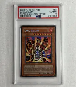 PSA 10 Lava Golem PGD-107 Pharaonic Guardian 1st Ed North American Gem Mint - Image 1