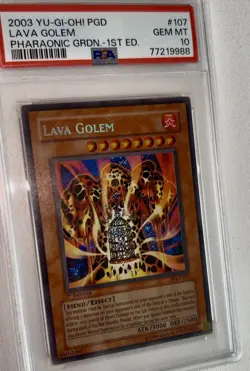 PSA 10 Lava Golem PGD-107 Pharaonic Guardian 1st Ed North American Gem Mint - Image 4