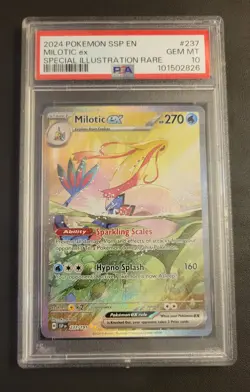 PSA 10 Milotic ex 237/191 2024 Pokemon: Surging Sparks S&V SIR Free Shipping - Image 1