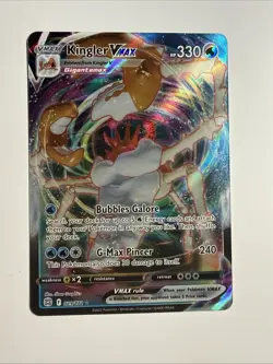 Kingler VMAX 029/172 Swsh09: Brilliant Stars Holo Pokemon TCG Never Played - Image 1