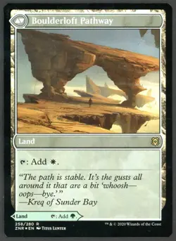 Branchloft Pathway/Boulderloft Pathway Zendikar Rising Foil - NM - Image 2