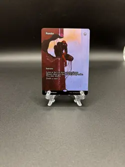 MTG Spider-Man Ponder (Borderless) Marvel Universe Eternal-Legal Regular - Image 1