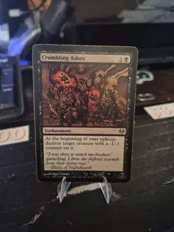 MTG Crumbling Ashes - 35 / English / Moderately Played - Image 1