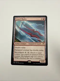 Lizard Blades Kamigawa: Neon Dynasty Regular - Image 1