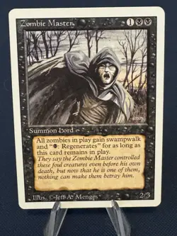 MTG - Magic The Gathering - Zombie Master - Revised - LP/EX! - Image 1