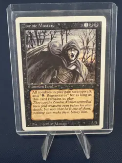 MTG - Magic The Gathering - Zombie Master - Revised - LP/EX! - Image 3