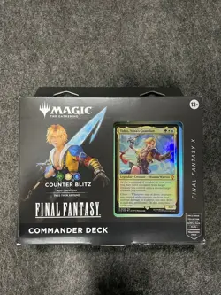 MTG: Counter Blitz Final Fantasy Commander Deck, Sealed Box is Worn - Image 1