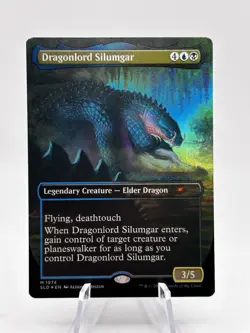 Dragonlord Silumgar 1974 Rainbow Foil Secret Lair Drop SLD MTG NM - Image 1