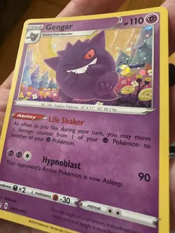 Pokemon TCG Gengar SWSH052 Black Star Promo Card Holo Near Mint - Image 3