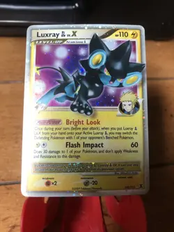 Pokemon - Luxray GL Lv.X Rising Rivals #109/111 MP/LP - Image 1