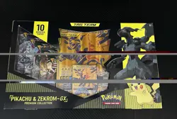 Pokemon Pikachu & Zekrom-GX Premium Collection Box 10 Booster Packs *SEALED* - Image 1