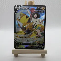 Pokemon Zeraora V Ultra Rare Full Art Rapid Strike Holo TG16/TG30 Silver Tempest - Image 1