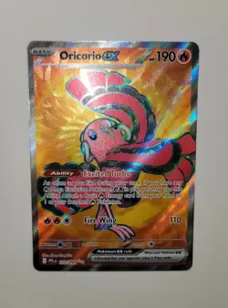 Oricorio ex 110/94 Ultra Rare Full Art - Phantasmal Flames Pokemon TCG (NM) - Image 2